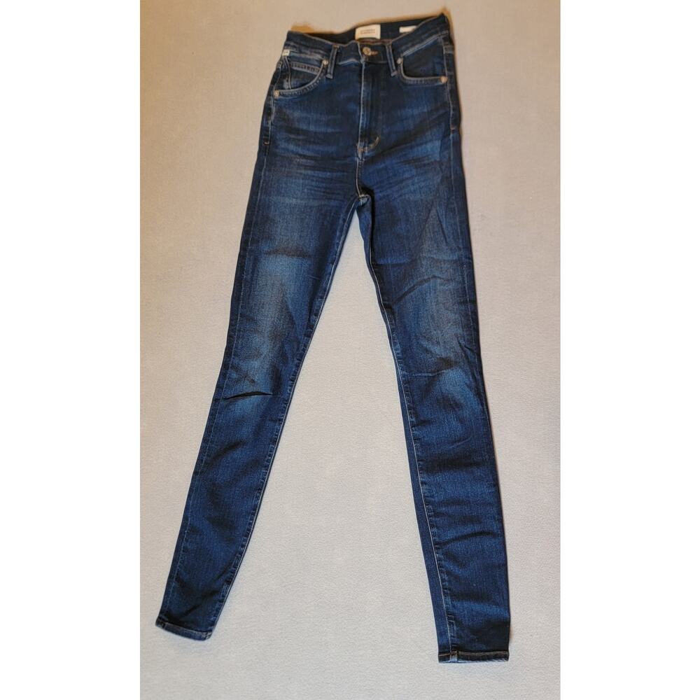 Citizens of Humanity Chrissy High-Rise Skinny Jeans-24 Long